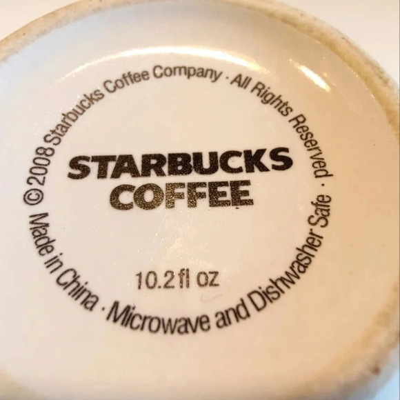Starbucks 2008 Mermaid Logo Mug Cup, 10.2 Oz, EXC - Picture 8 of 8
